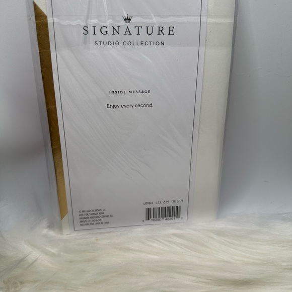 🧡10/$10 Elegant Pink Birthday Card - Picture 2 of 3